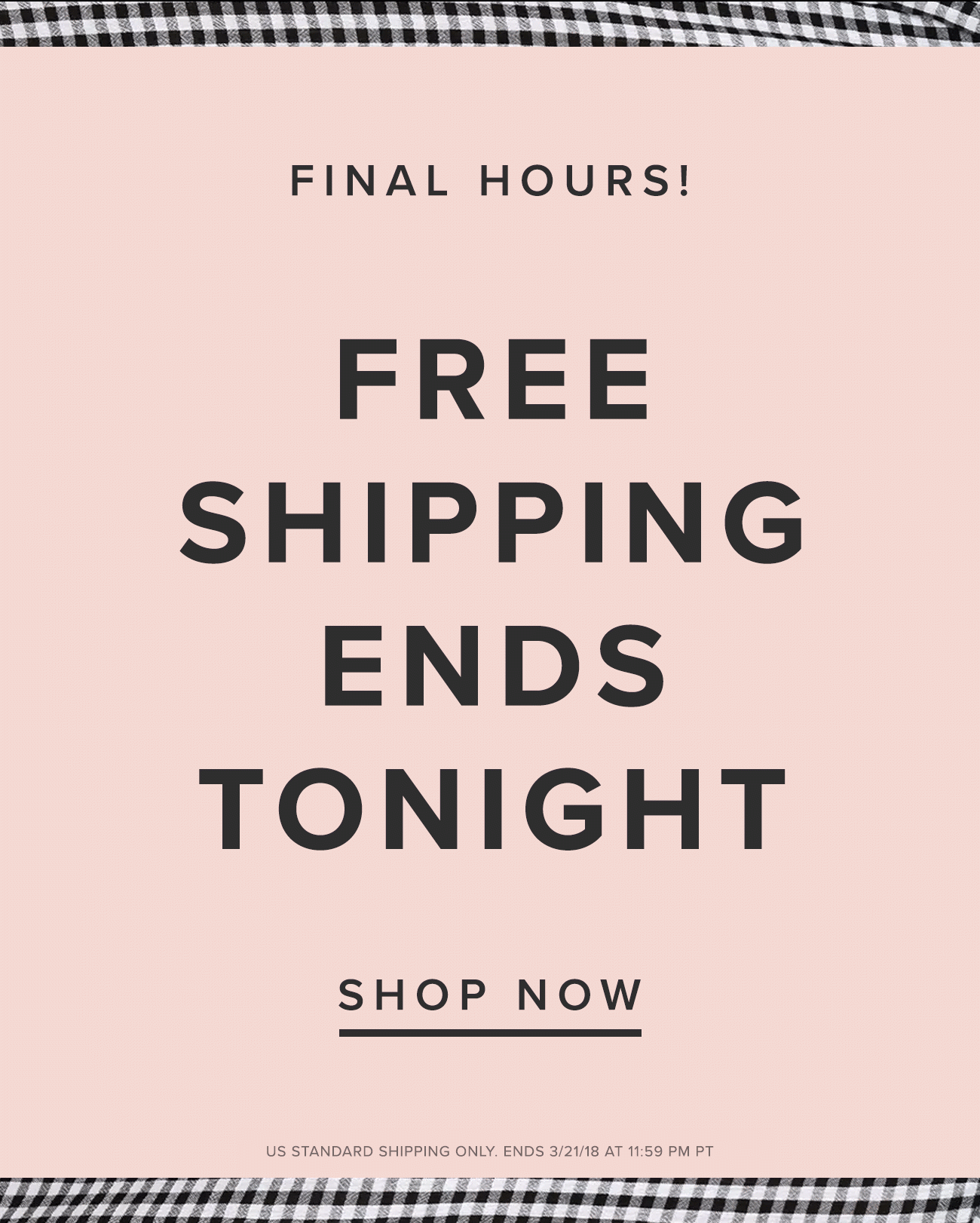 Final Hours!