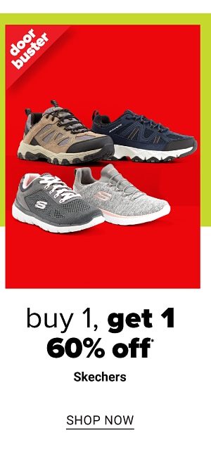 Buy 1 Get 1 60% off Skechers - Shop Now