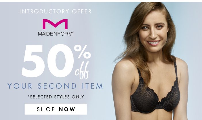 50% Off Your Second Item