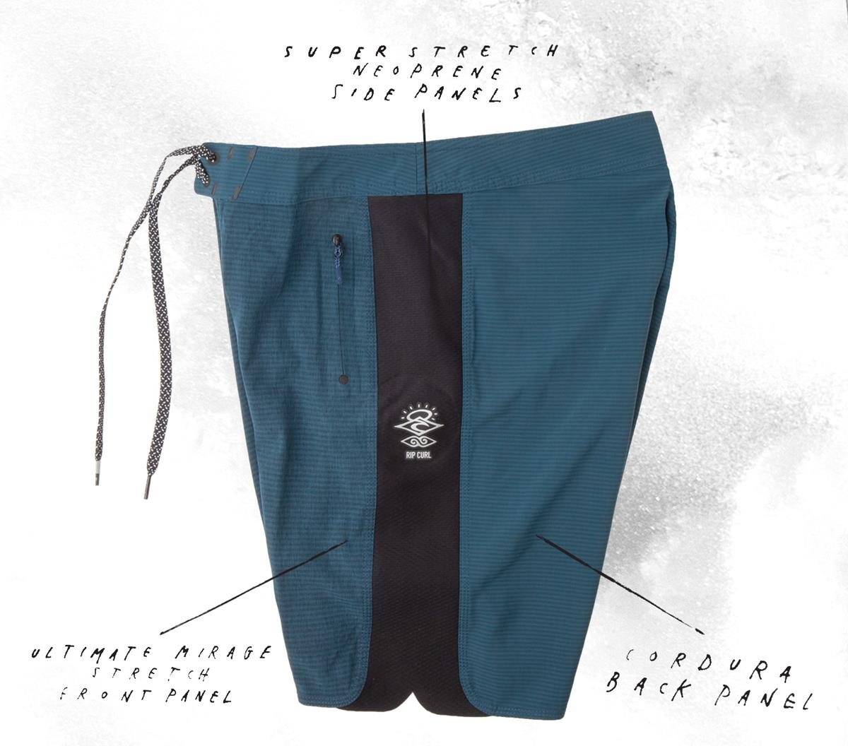 The Ultimate Search Boardshort is Here. The 3/2/One - Tough where you need it, stretch where you feel it.