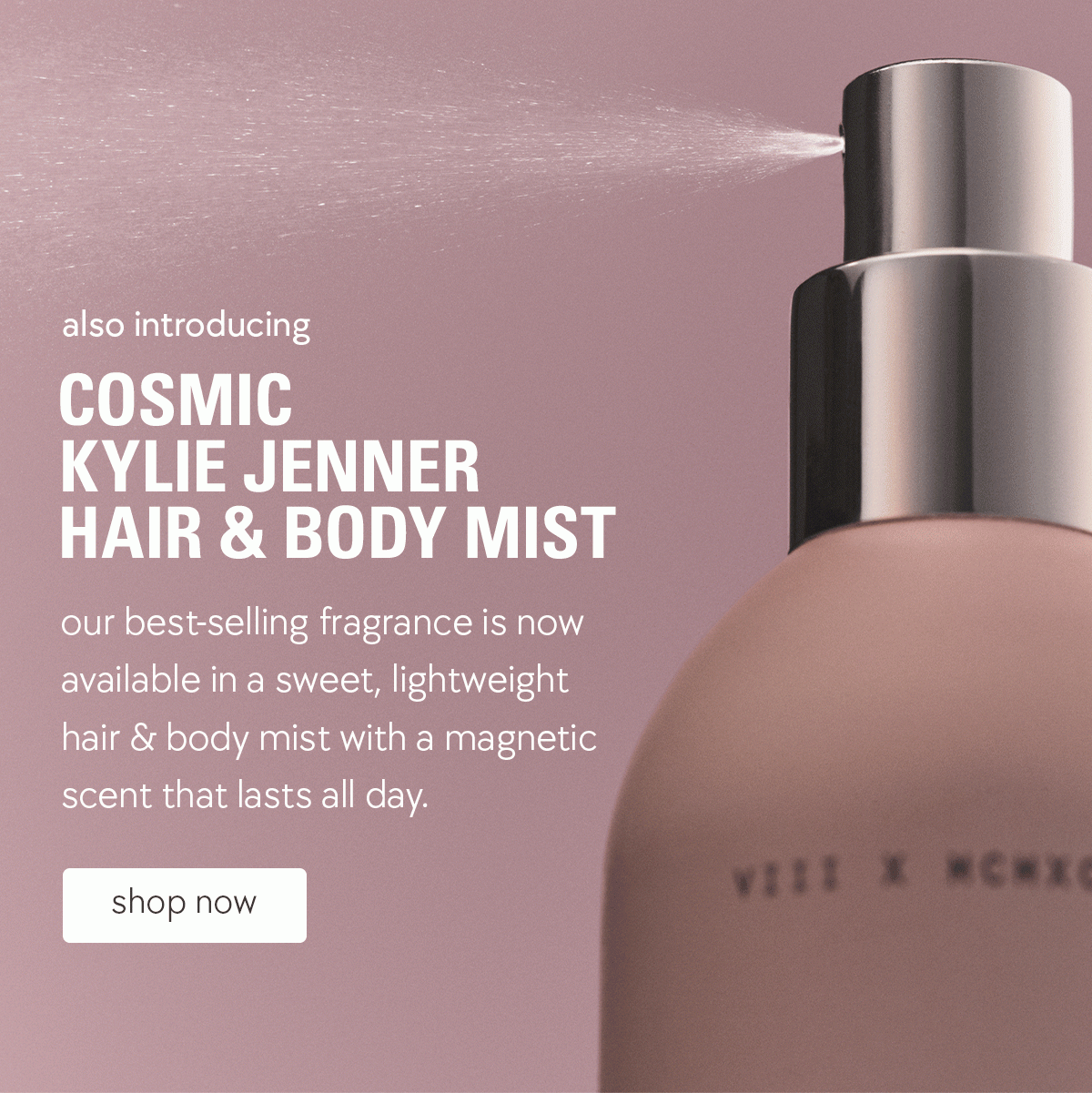 shop cosmic kylie jenner hair & body mist