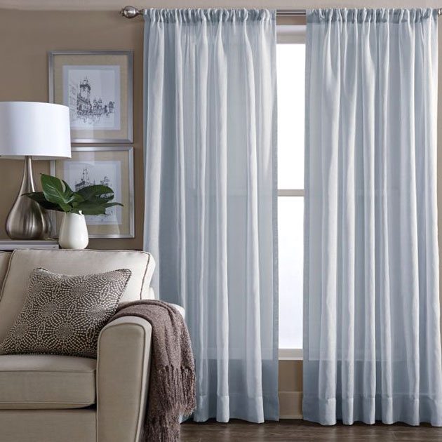 Shop curtains & window