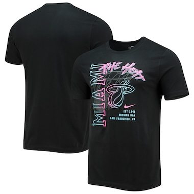 Nike Miami Heat Black 2020/21 City Edition Buckets Performance T-Shirt