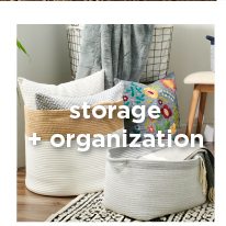shop storage and organization