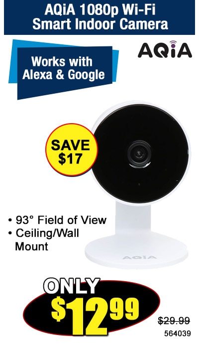 AQiA 1080p Wi-FiSmart Indoor Camera