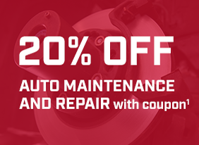 20% OFF AUTO MAINTENANCE AND REPAIR with coupon (1).
