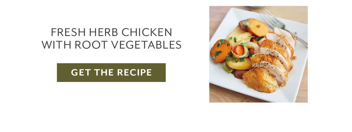  Recipe: Fresh Herb Chicken with Root Vegetables