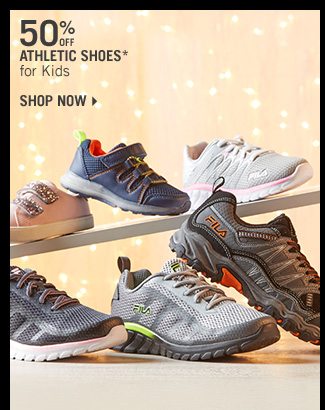 Shop 50% Off Athletic Shoes* for Kids