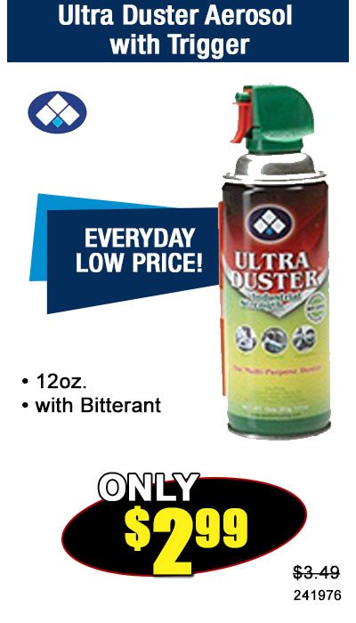 Ultra Duster Aerosol with Trigger
