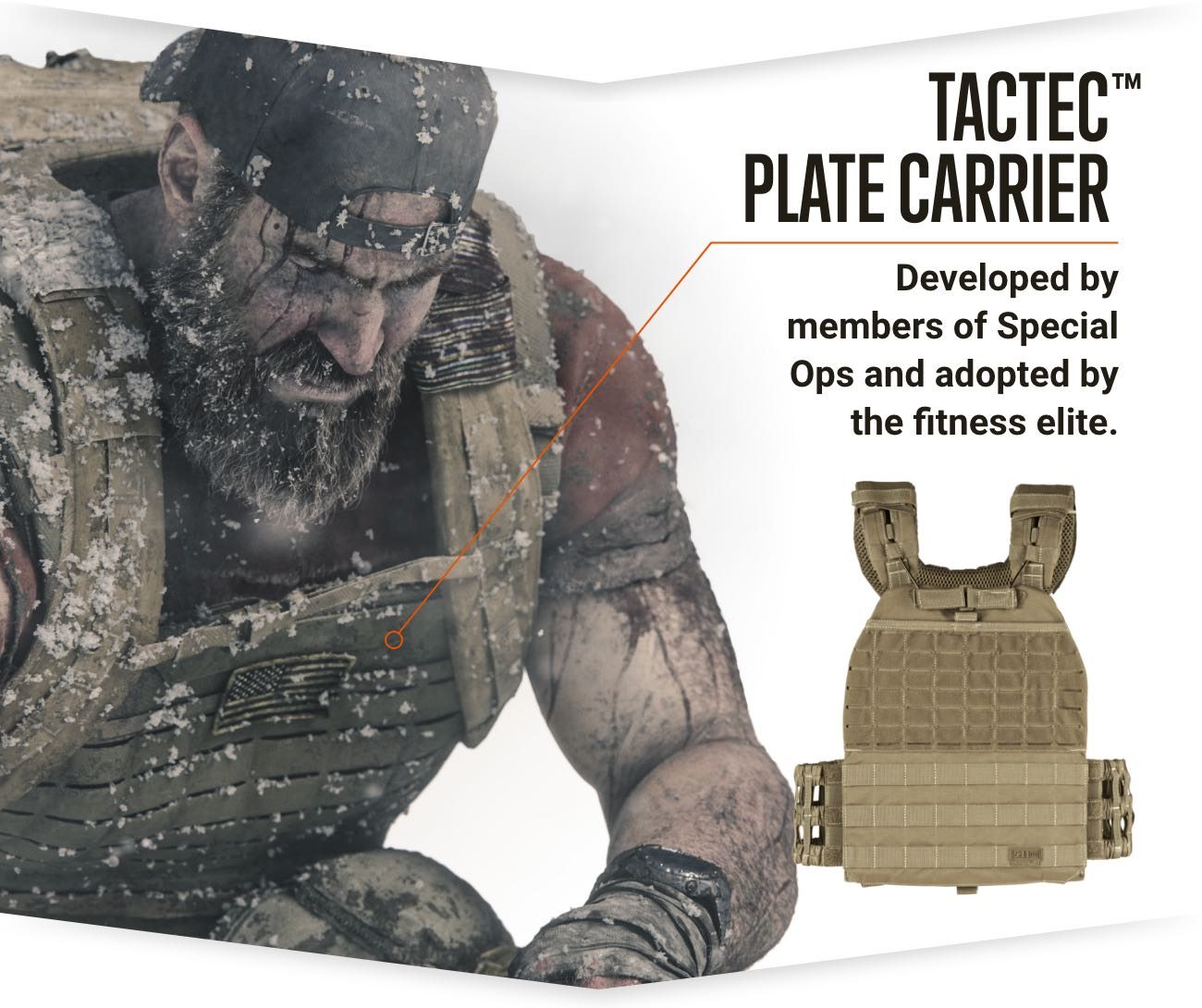 Tactec™ Plate Carrier | Developed by members of Special Ops and adopted by fitness elite