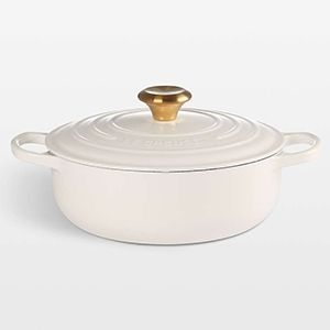 Le Creuset® Signature 3.5-Qt. Cream Sauteuse Oven