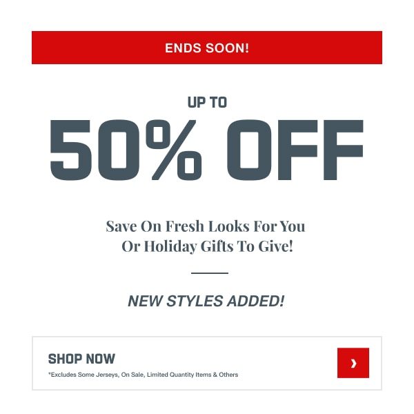 50% Off