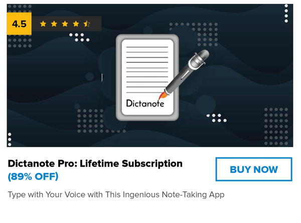 Dictanote Pro | Buy Now