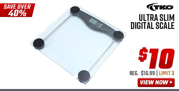 TKO Ultra Slim Digital Scale