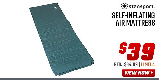 Stansport Self-Inflating Air Mattress