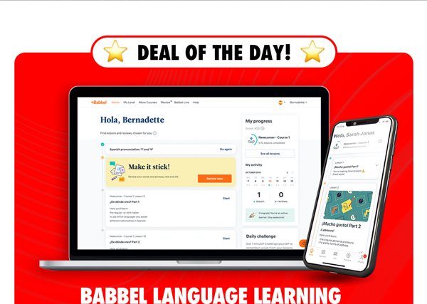 Babbel Language Learning: Lifetime Subscription (All Languages)