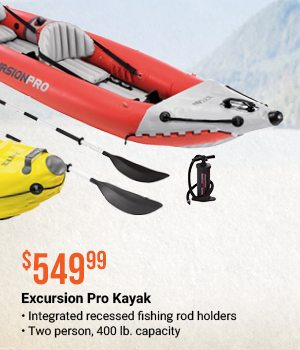 Excursion Pro K1 Kayak