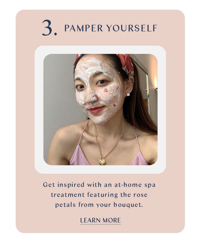 Pamper Yourself - Learn More
