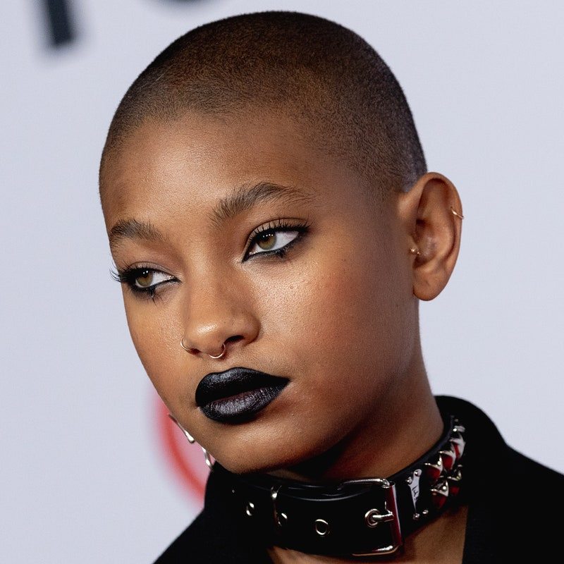 Willow Smith arrives at the 2022 iHeartRadio music awards at Shrine Auditorium and Expo Hall on March 22, 2022 in Los Angeles, California. 