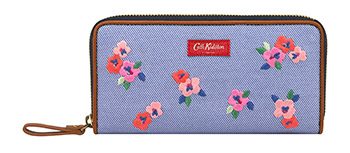 Premium Embroidered Continental Zip Wallet