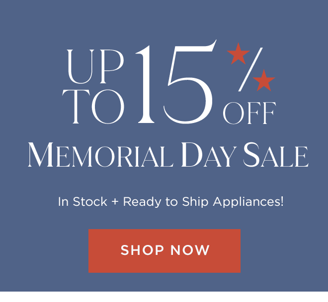 Up to 15% OFF Memorial Day Sale. Shop Now