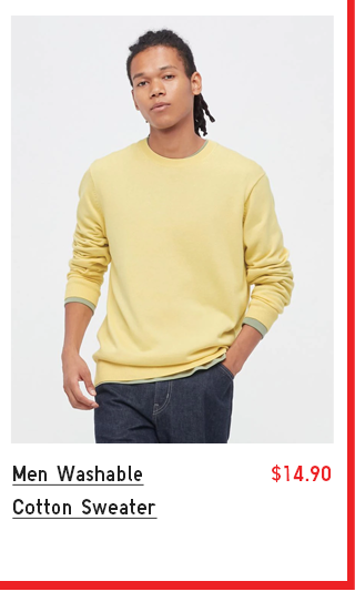 PDP14 - MEN WASHABLE COTON SWEATER