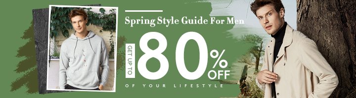 Men Spring Fashion Up To 80% OFF