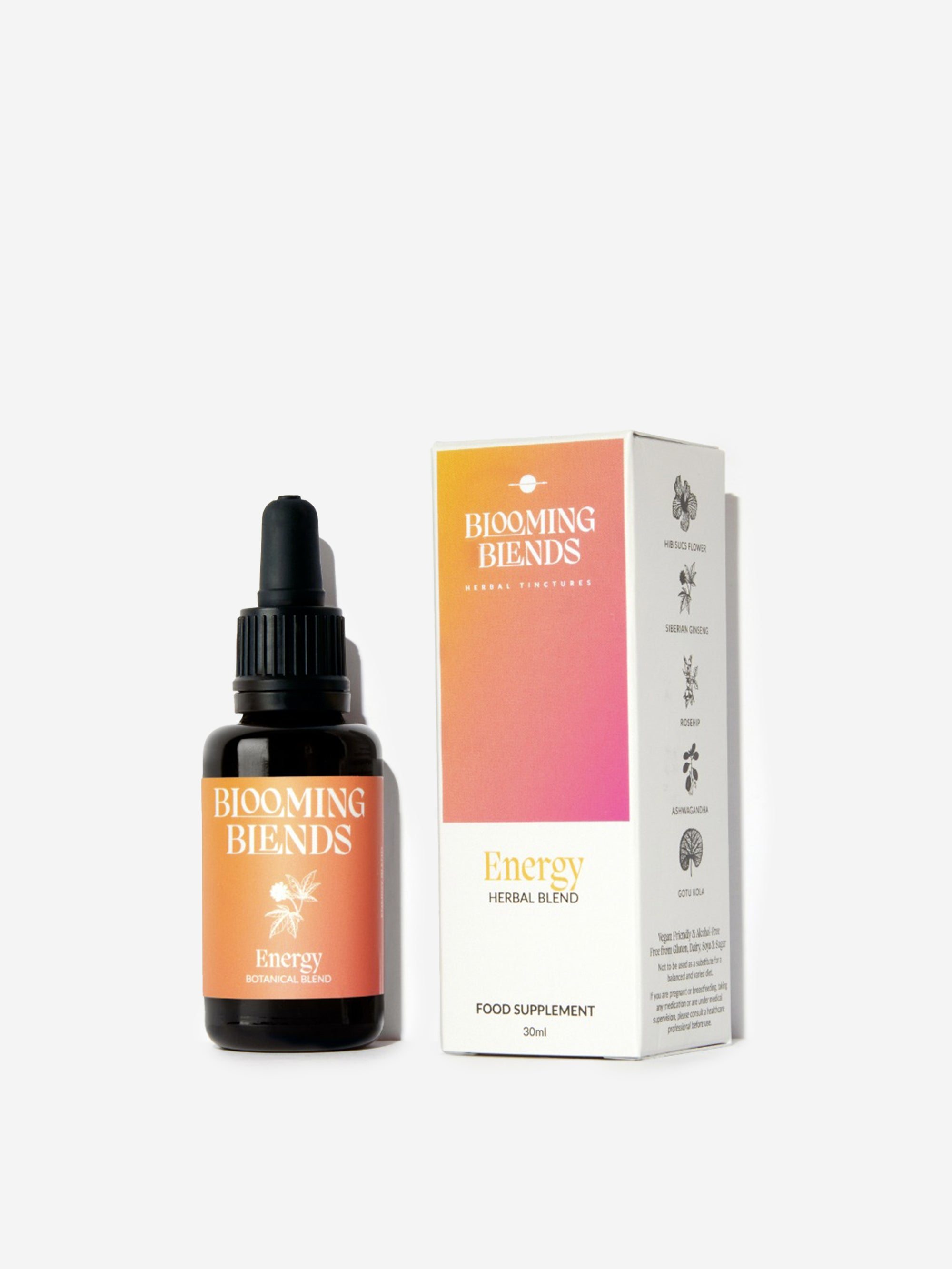 Image of Blooming Blends Energy Herbal Tincture 30ml