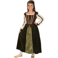 Girls Maid Marian Costume