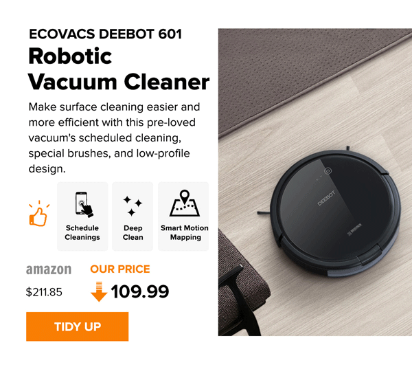 Robotic Vacuum Cleaner | Tidy Up 