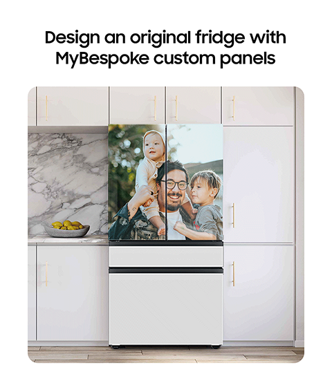 Design an original fridge with MyBespoke custom panels