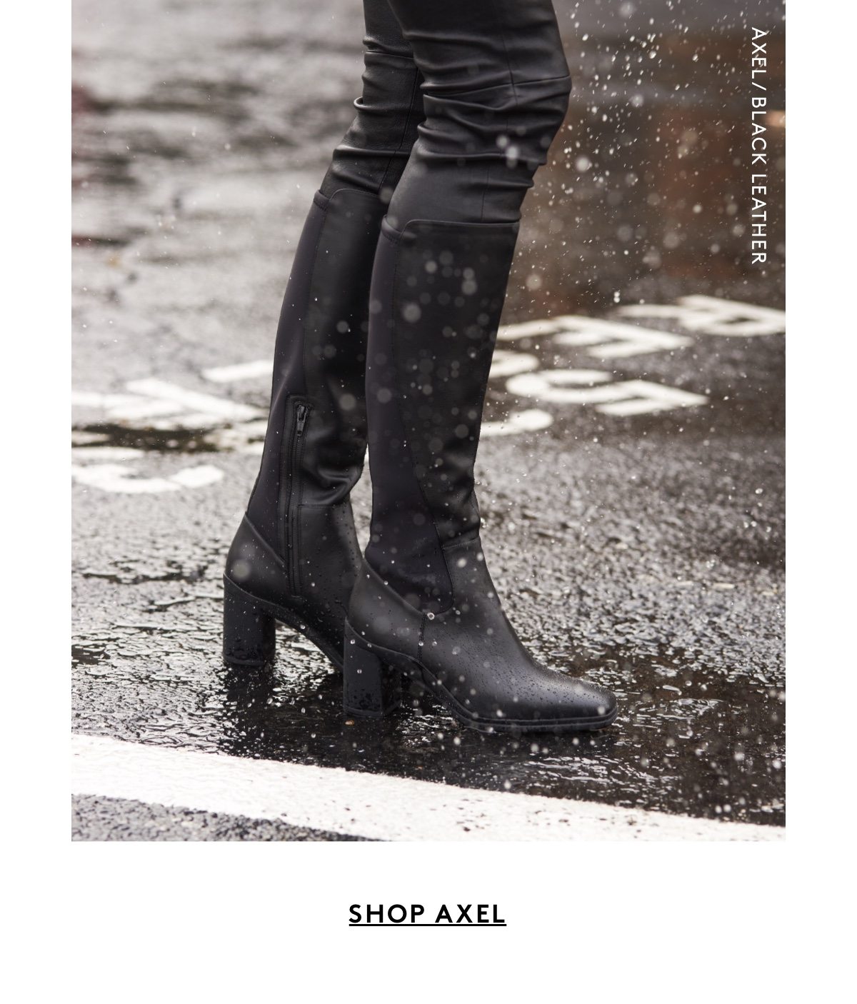 Axel / Black Leather | Shop Axel