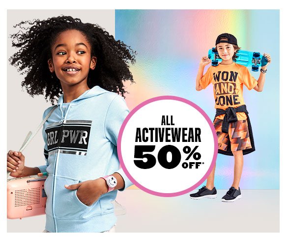 All Activewear 50% Off