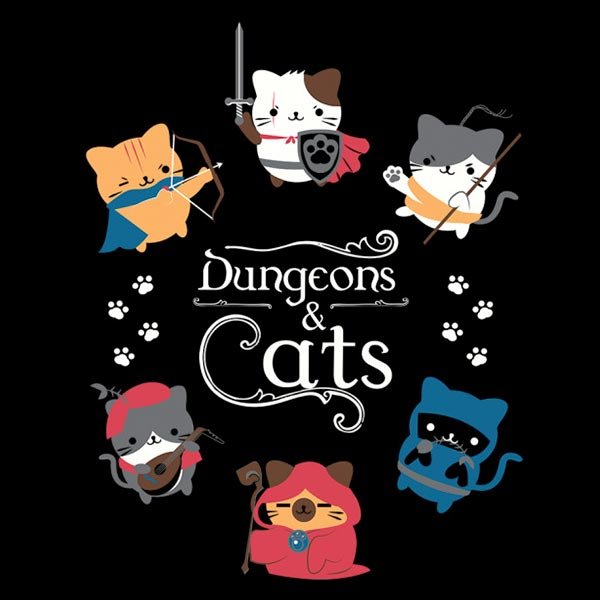 http://www.teefury.com/dungeons-cats