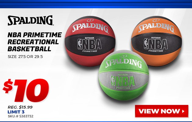 Spalding NBA Primetime Recreational Basketball