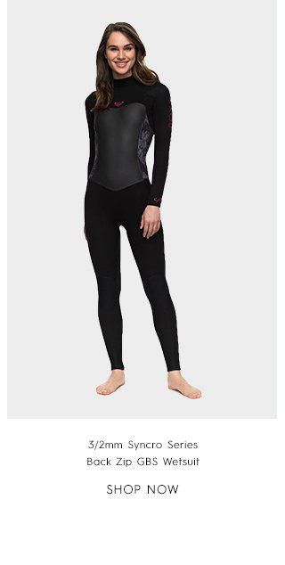 Product 2 - 3/2mm Syncro Series - Back Zip GBS Wetsuit