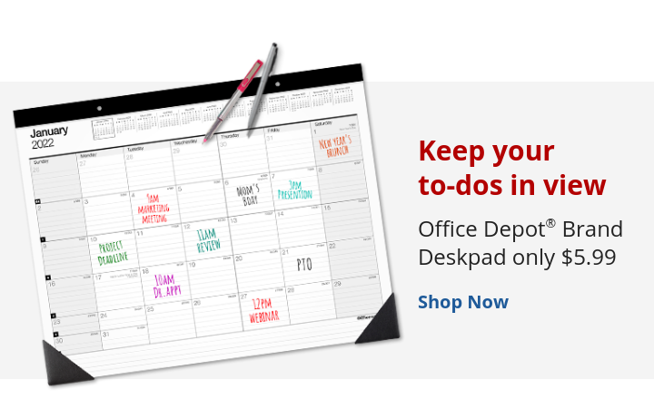 Keep your to-dos in view - Shop Deskpads