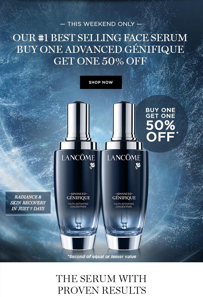 buy one get one free lancome