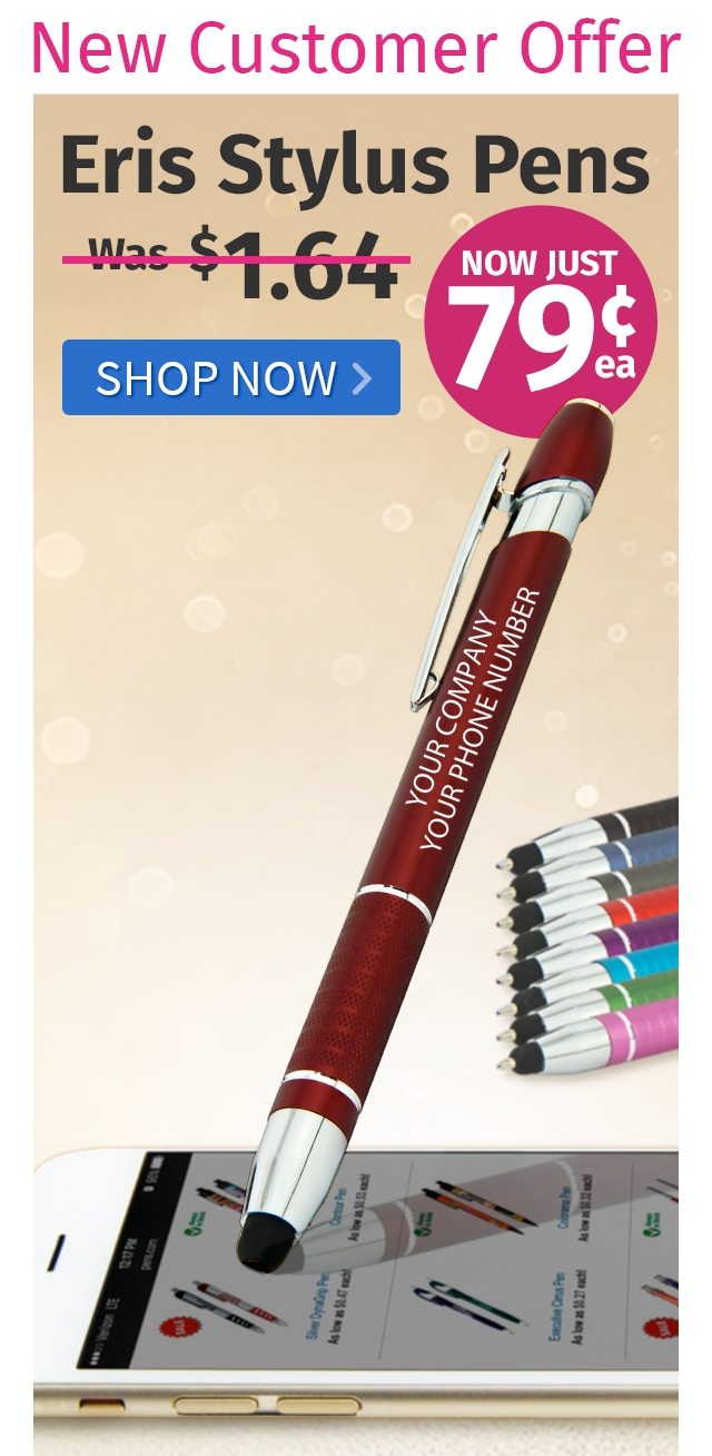 Eris Stylus Pens for only 79¢ each!