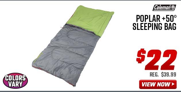 Coleman Poplar +50° Sleeping Bag