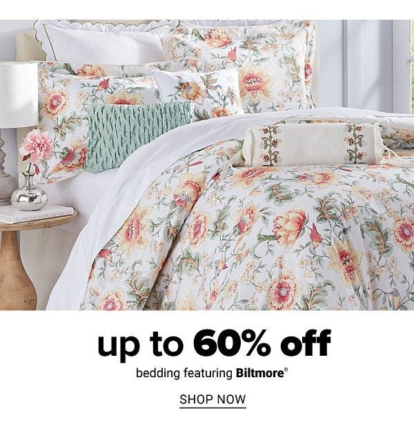 Up to 60% off Bedding feat. Biltmore - Shop Now