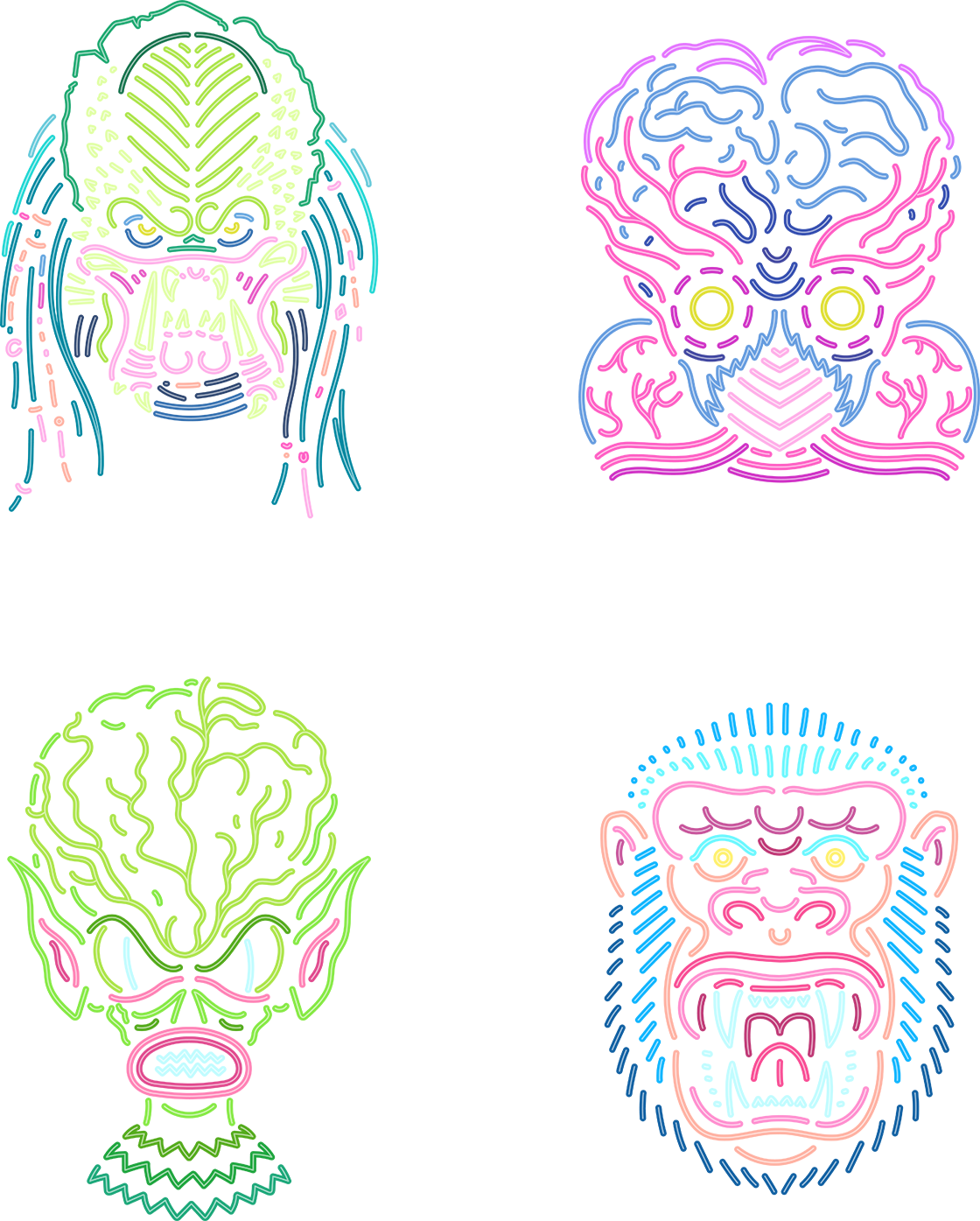 Monsters on TV by HEEEY!
