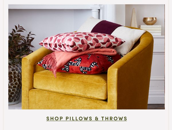 Shop Pillows & Throws