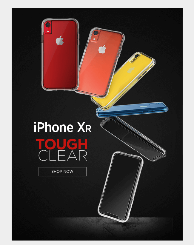 iPhone Xr Tough Clear Case