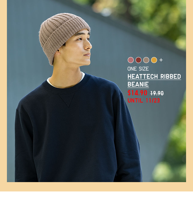 PDP 5 - HEATTECH RIBBED BEANIE