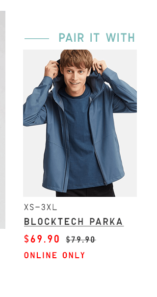 BODY2 - MEN BLOCKTECH PARKA