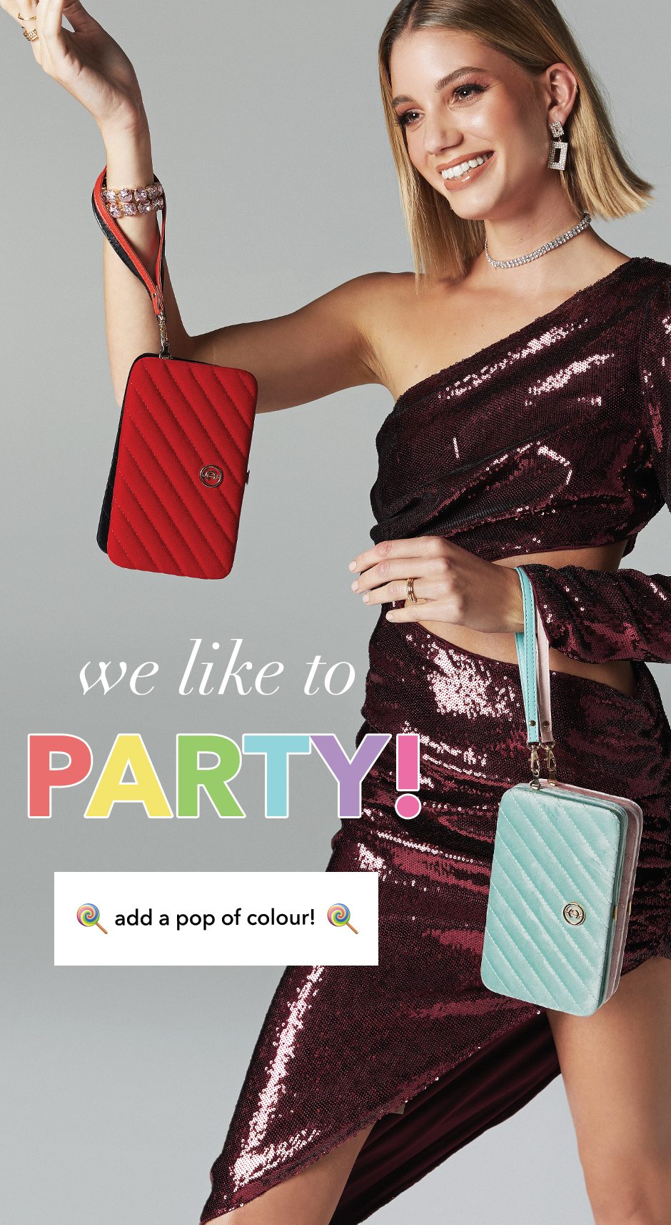We like to PARTY! Shop now!