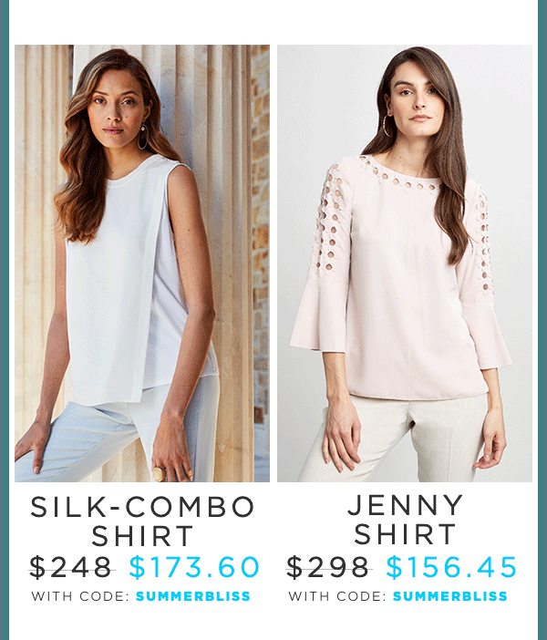 Silk-combo and jenny shirt