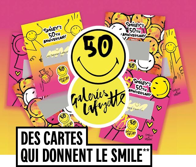 Des cartes qui donnent le smile**