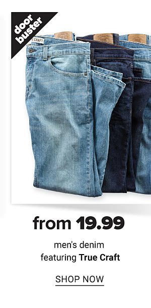 From 19.99 Men's Denim - Shop Now